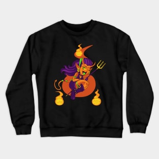 Demon Girl (NEON) Crewneck Sweatshirt